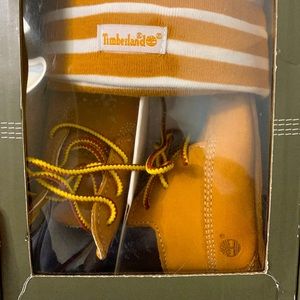Baby size 2 Timberland crib boots